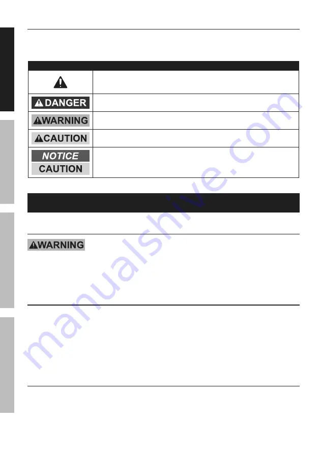 WARRIOR 59437 Owner'S Manual & Safety Instructions Download Page 2