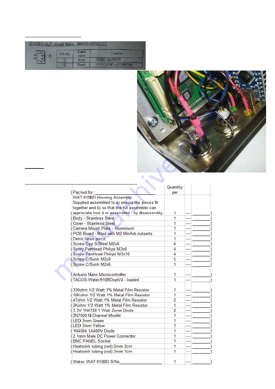 Watec WAT-910BD Скачать руководство пользователя страница 10