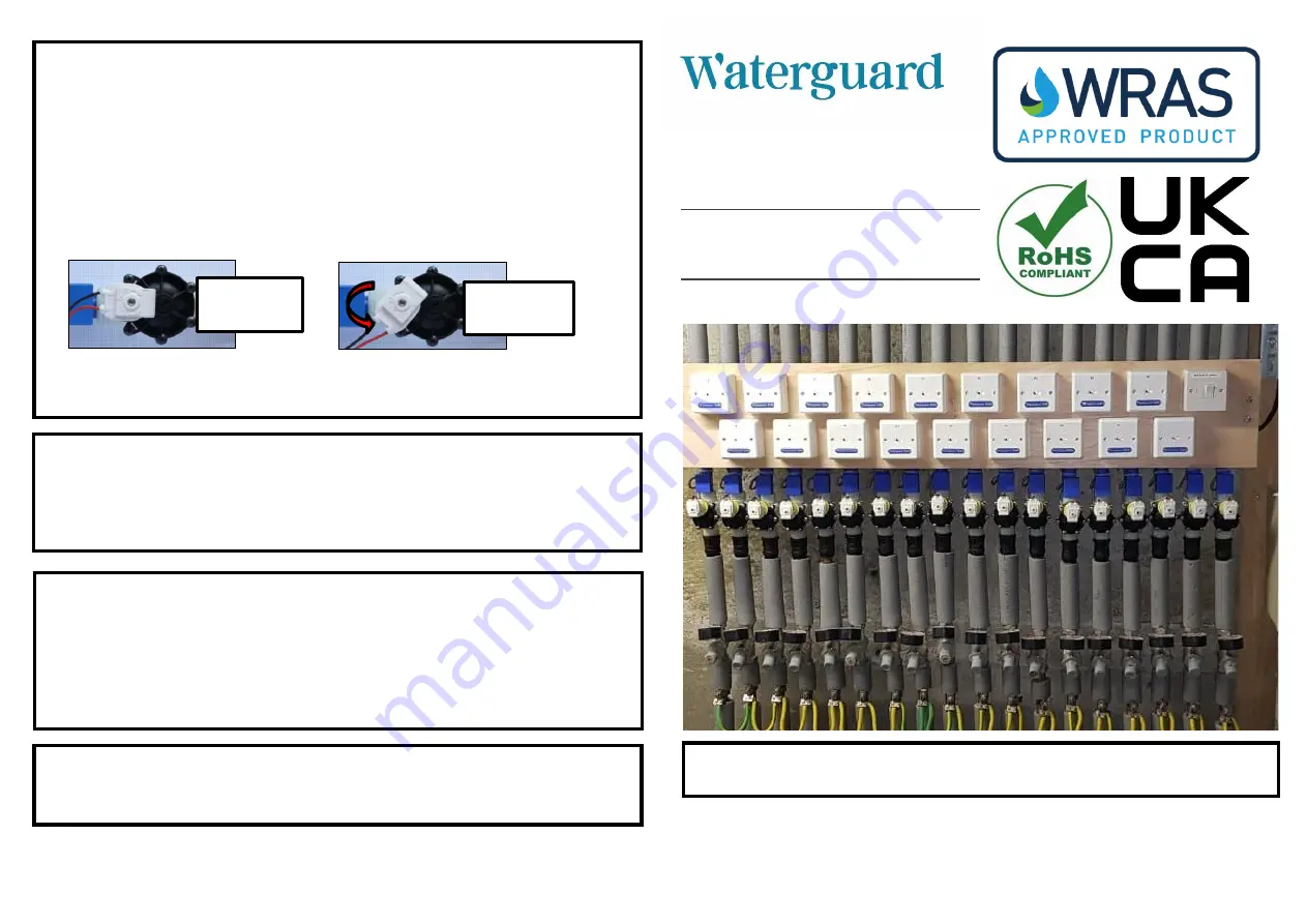 WATERGUARD Solo User Manual Download Page 1