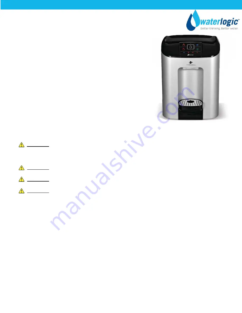 WaterLogic CUBE Quick Start Manual Download Page 8