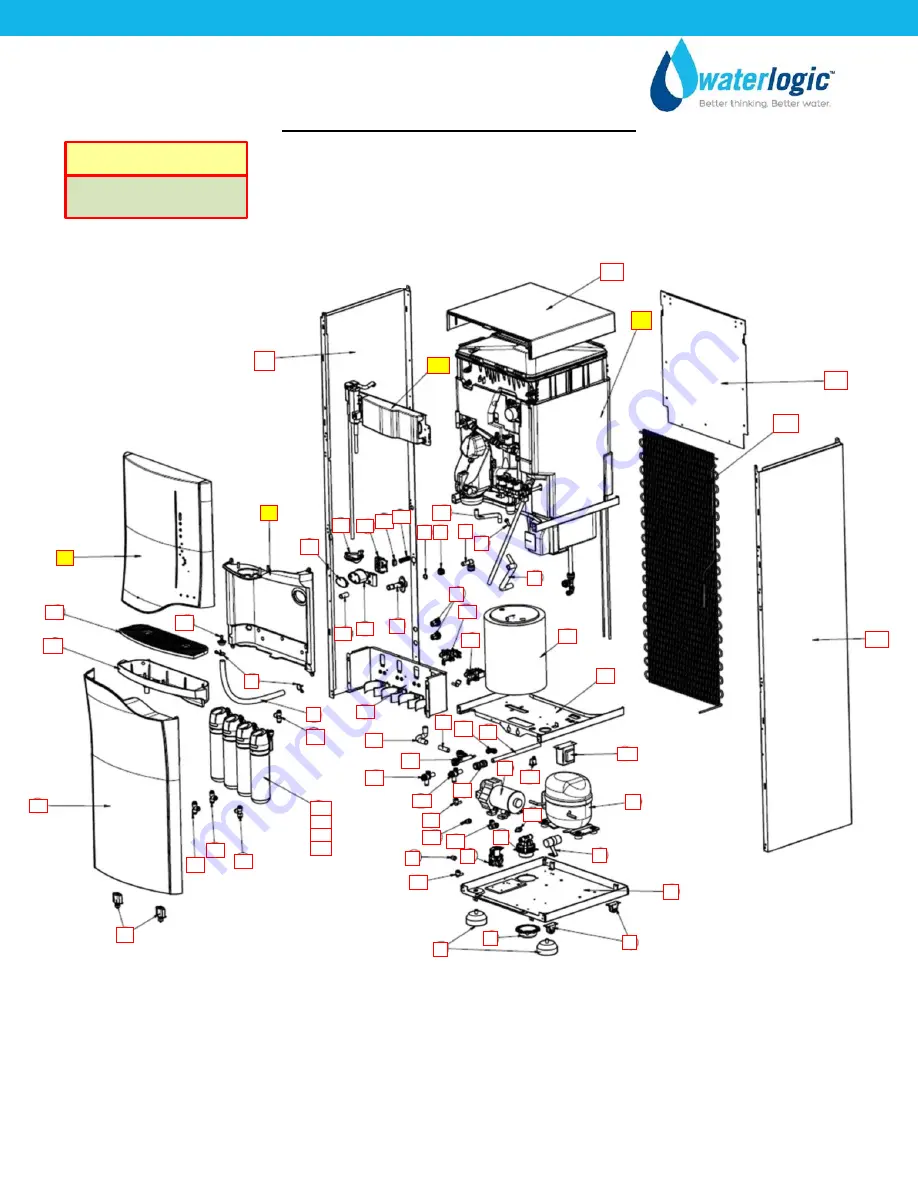 WaterLogic WL900 Service Manual Download Page 3