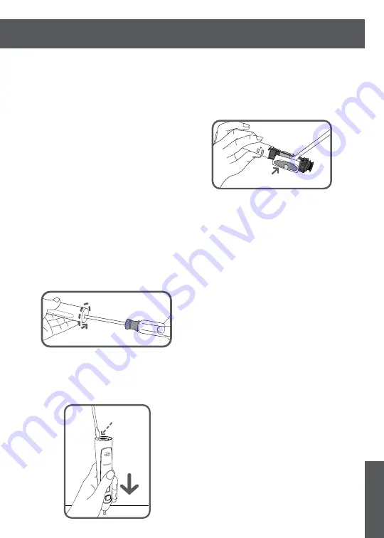 Waterpik waterflosser WP-860 Instruction Manual Download Page 11