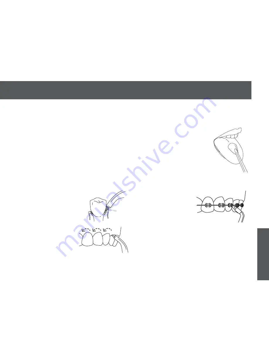 Waterpik WP-250 Instruction Manual Download Page 7