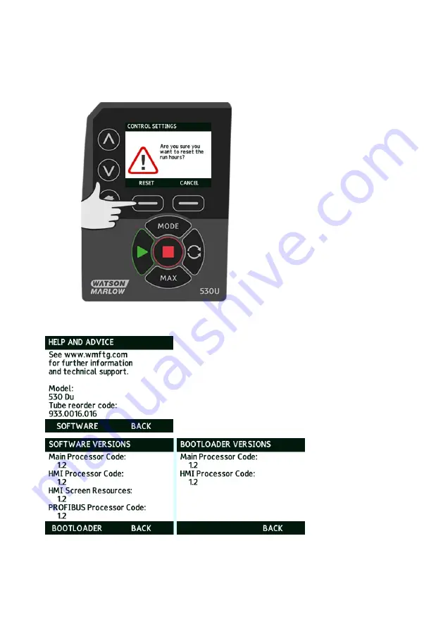 Watson Marlow Pumps 530 Series Operating Manual Download Page 62