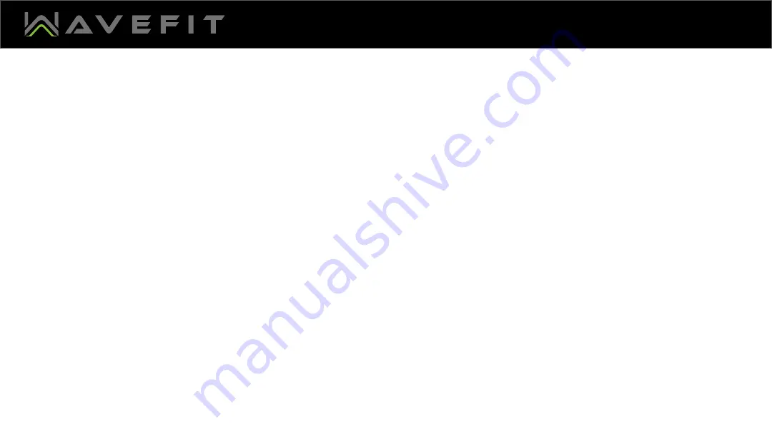 WAVEFIT B300 Surge Series Owner'S Manual Download Page 16