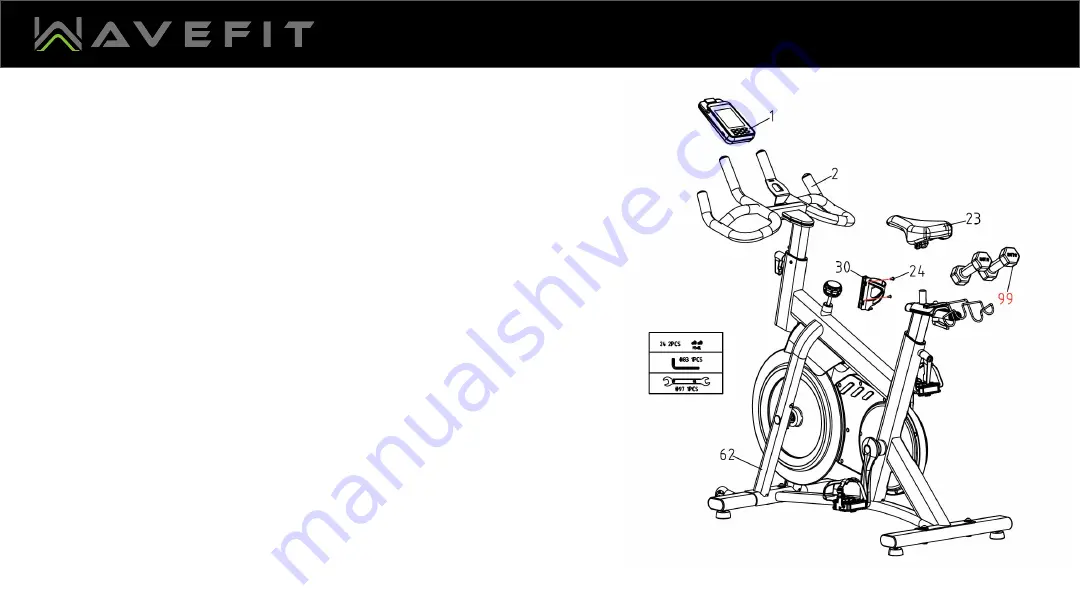 WAVEFIT B300 Surge Series Owner'S Manual Download Page 25