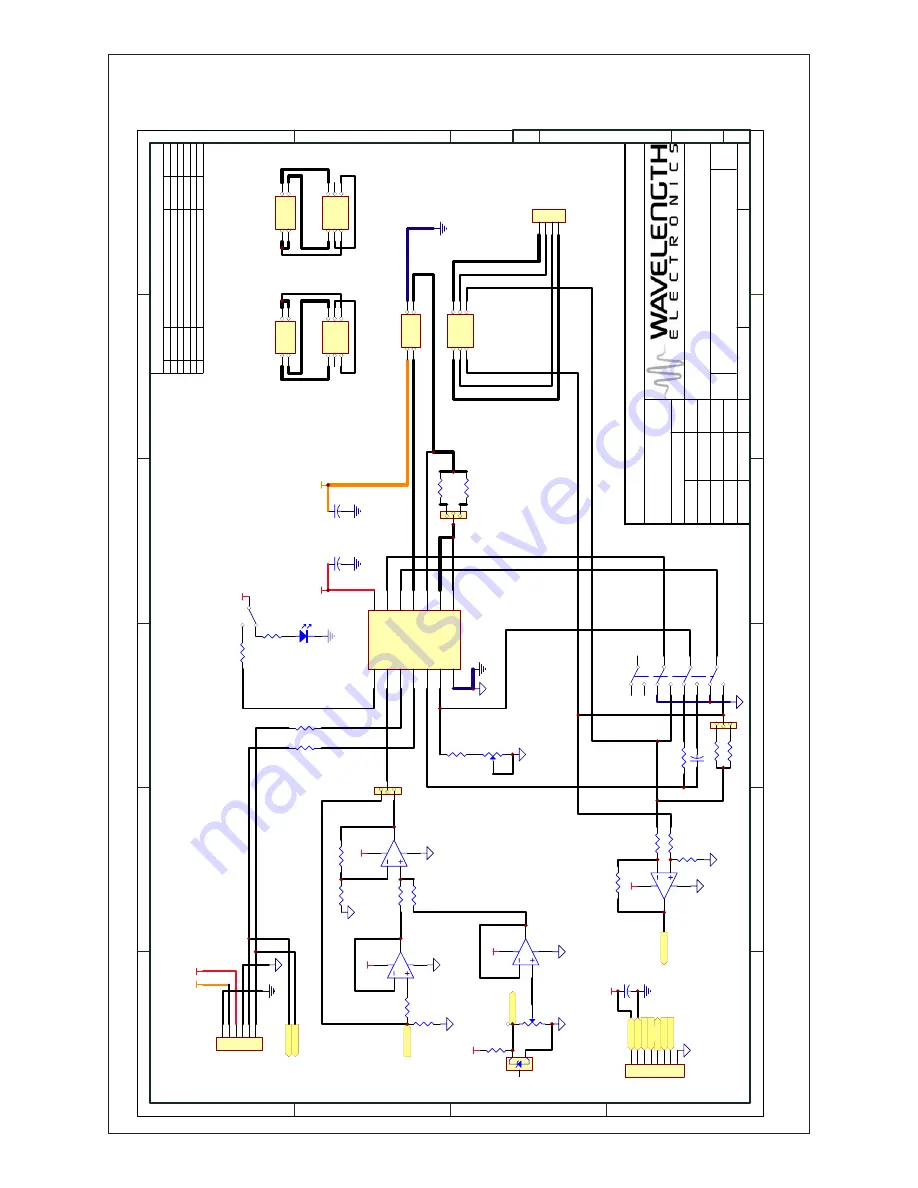 Wavelength Electronics WLD3393 Manual Download Page 2