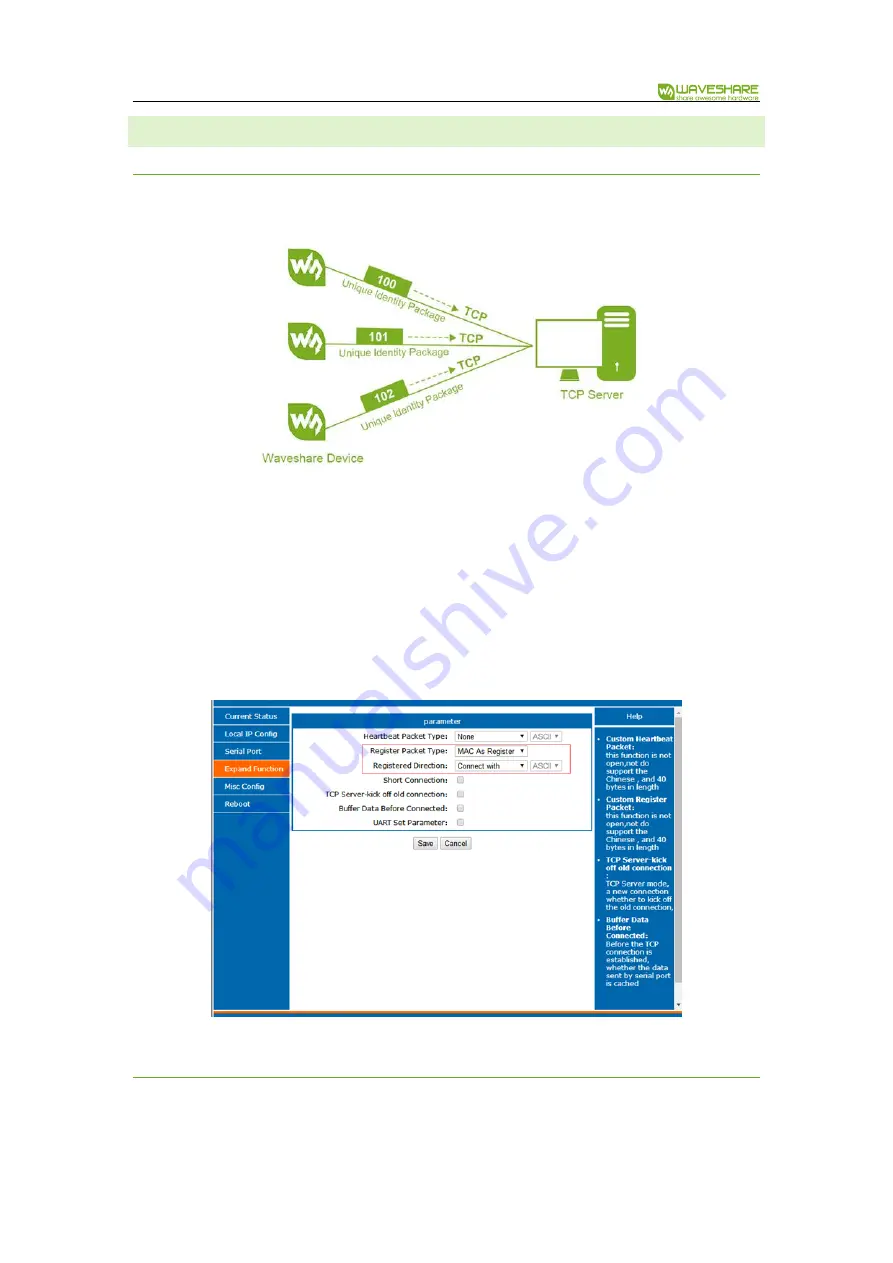 Waveshare RS485 TO ETH User Manual Download Page 16