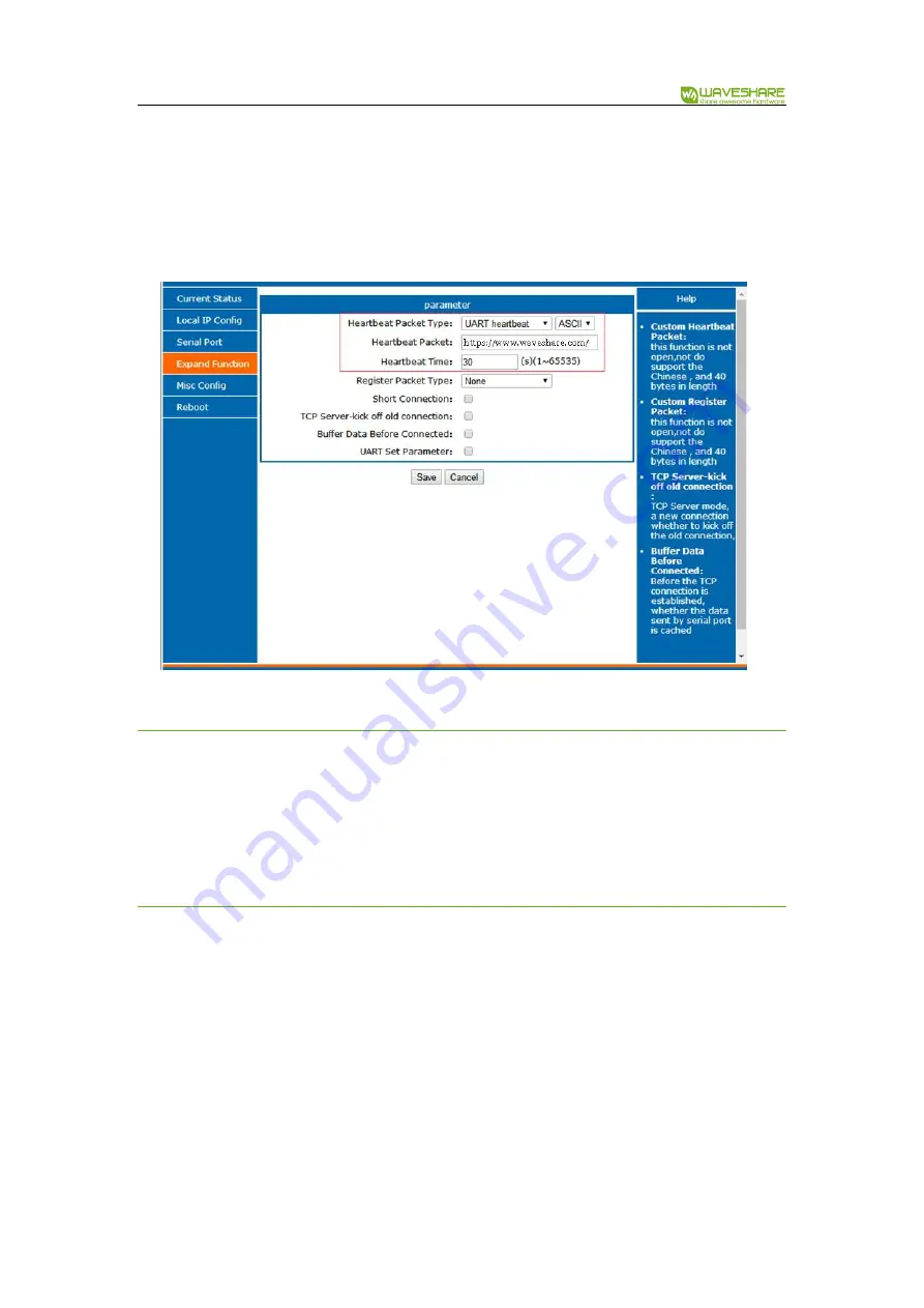 Waveshare RS485 TO ETH User Manual Download Page 17