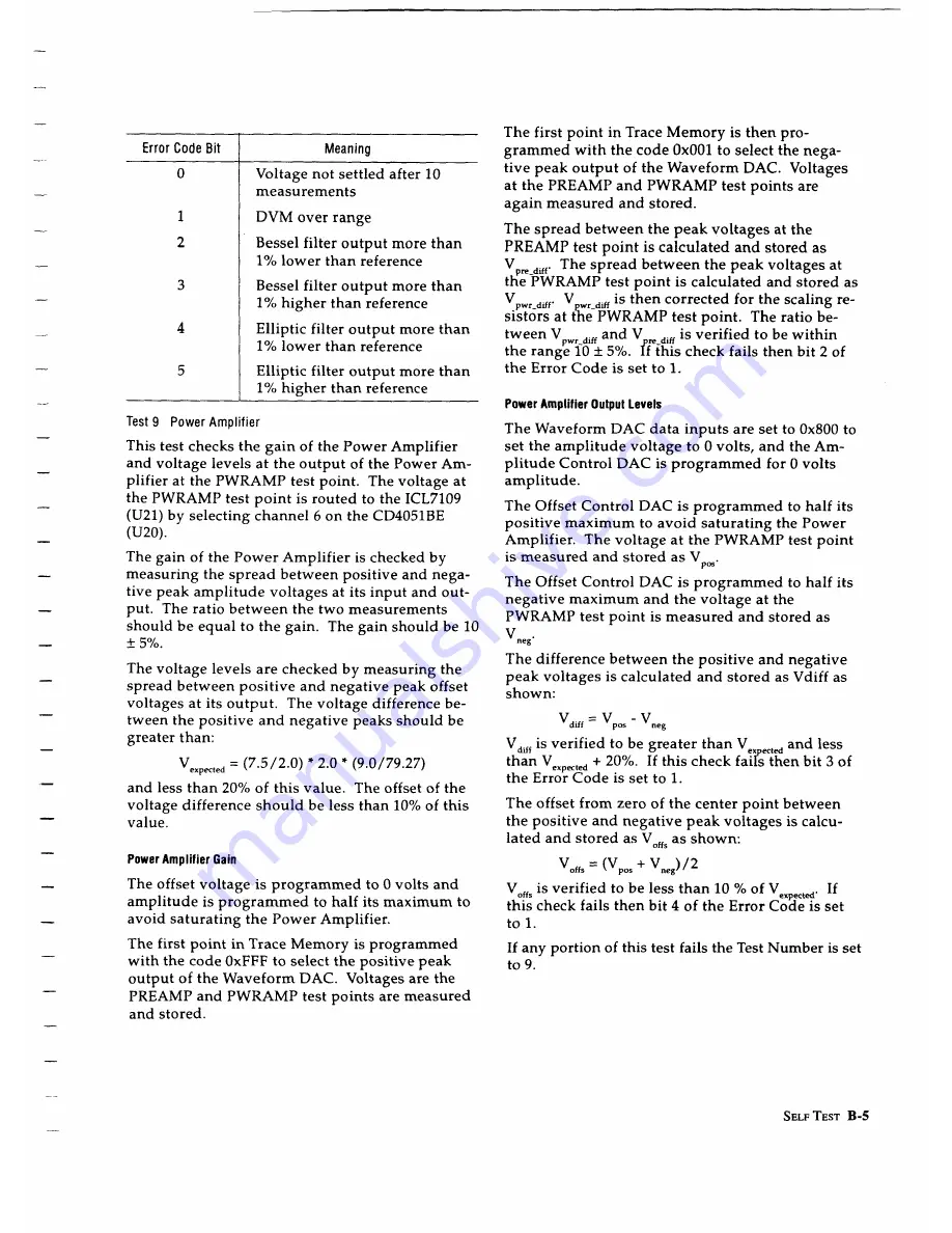 Wavetek 1395 Operation And Maintenance Manual Download Page 124