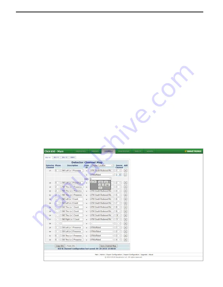 Wavetronix Click 65 Series User Manual Download Page 32