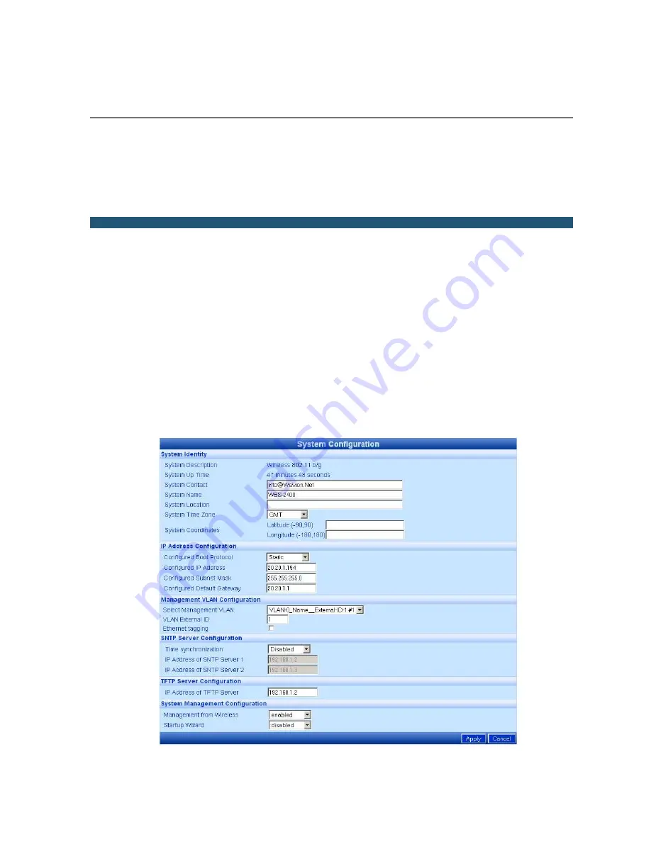 Wavion WBS-2400 SCT 120 User Manual Download Page 15