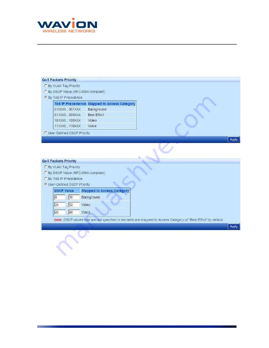 Wavion WBS-2400 SCT 120 User Manual Download Page 65