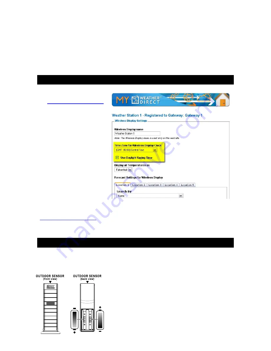 WEATHER DIRECT Weather Direct WD-3303 Скачать руководство пользователя страница 10