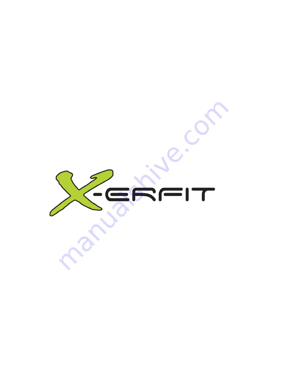 x-erfit 770F Скачать руководство пользователя страница 18