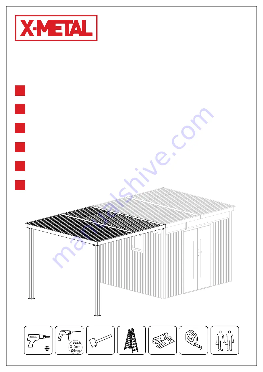 X-METAL 37911 Assembly Instructions Manual Download Page 1