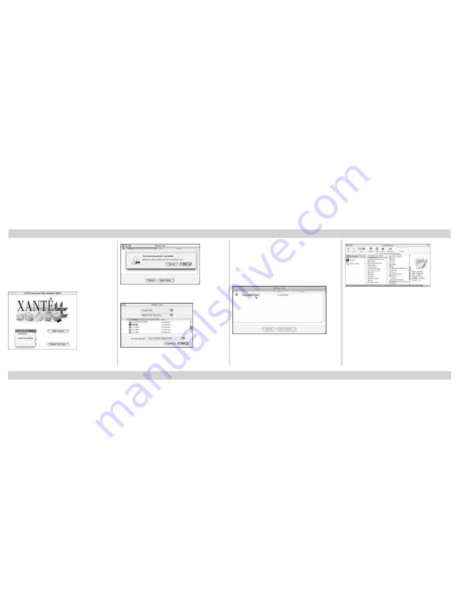 Xante ColourLaser series  guide Quick Reference Manual Download Page 26