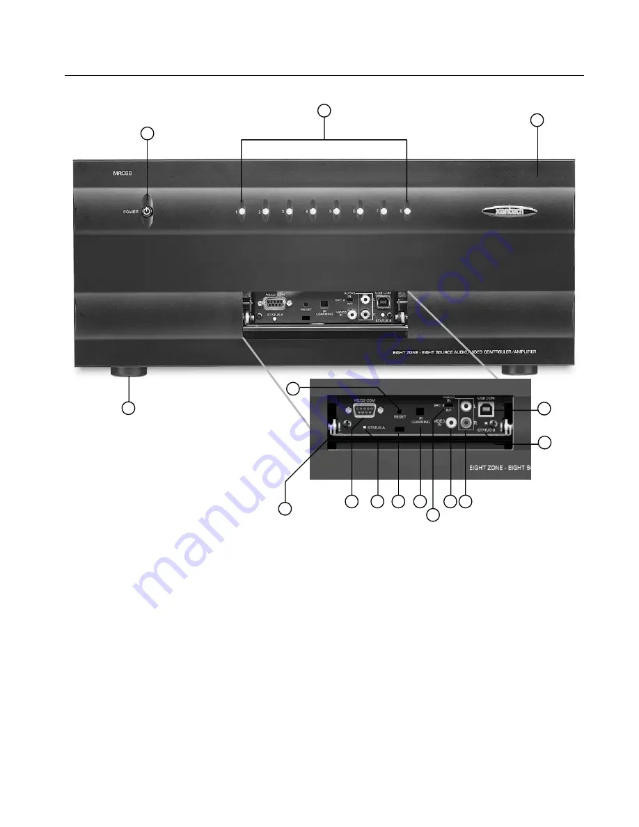 Xantech MRC88M Installation Instructions Manual Download Page 13