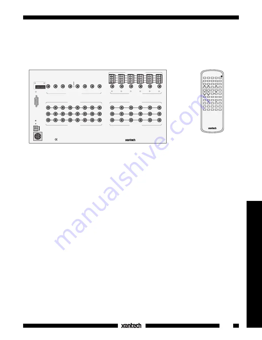 Xantech ZPR68-10 Installation Instructions Manual Download Page 1