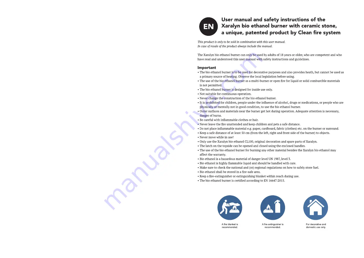 Xaralyn 5820B Manual Download Page 2