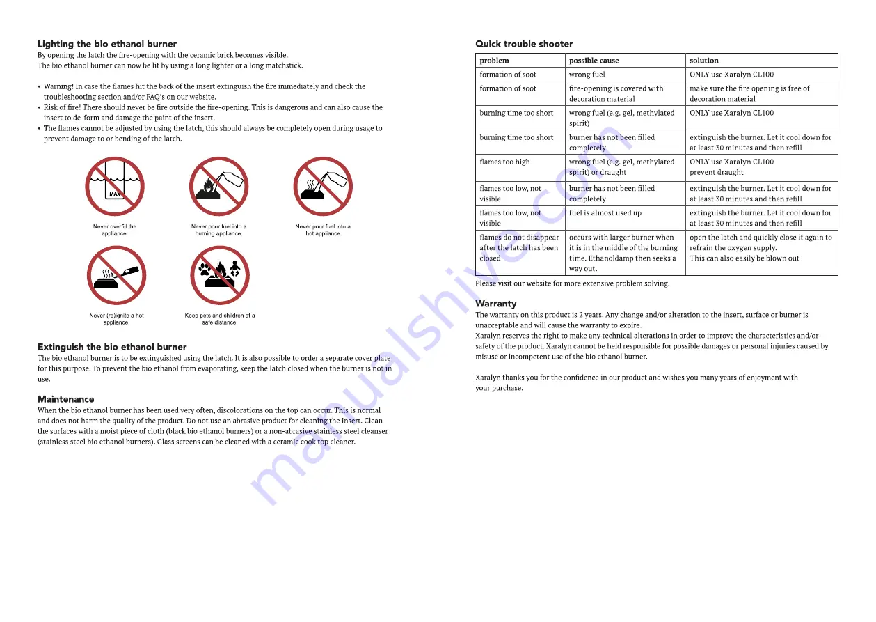 Xaralyn Serra Manual Download Page 4