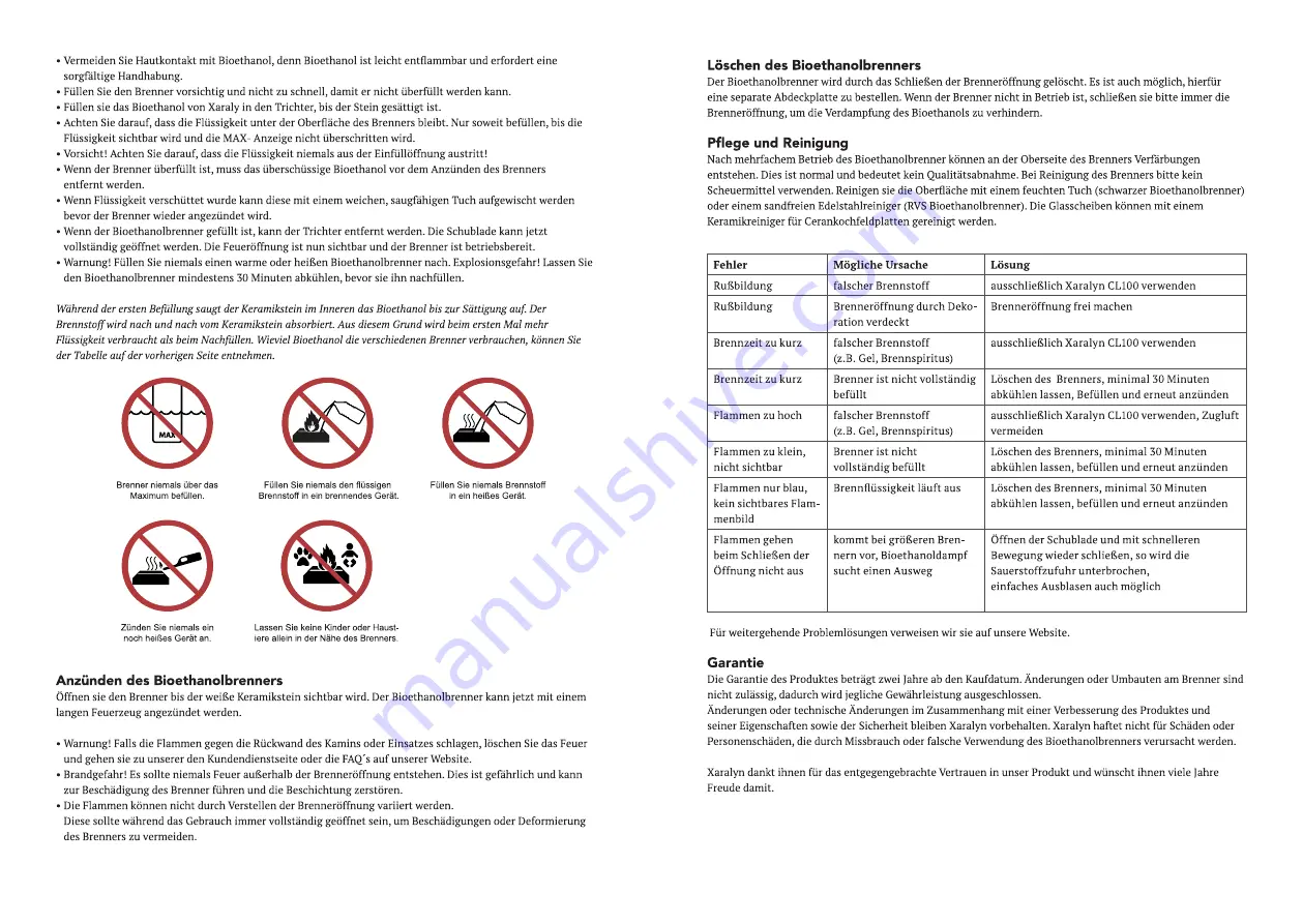 Xaralyn Serra Manual Download Page 10