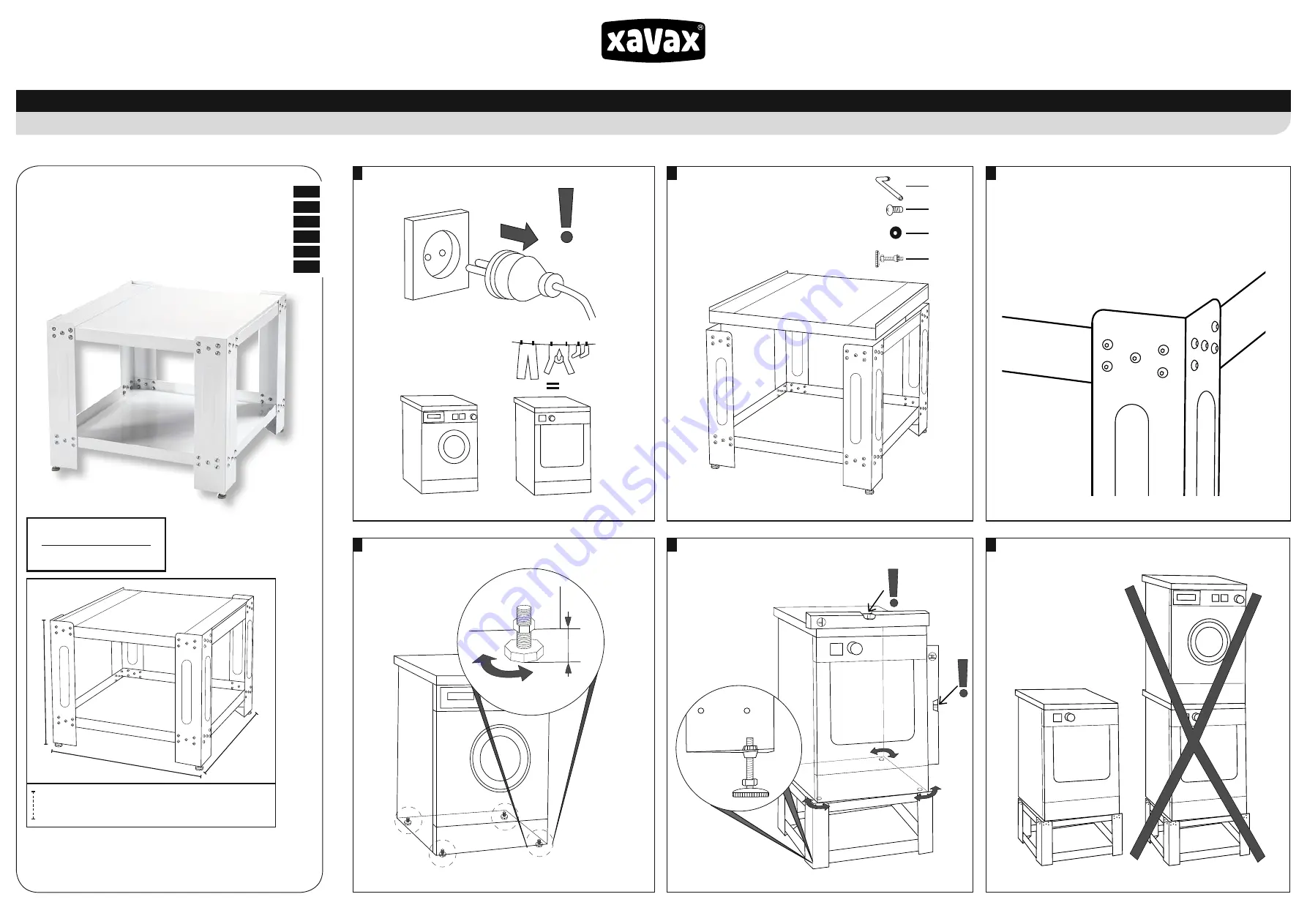 Xavax Gigant 00111380 Operating Instructions Download Page 1