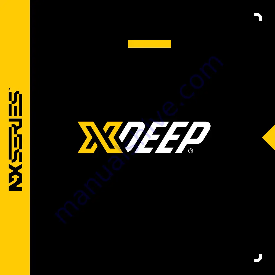 xDEEP NX Series Скачать руководство пользователя страница 1