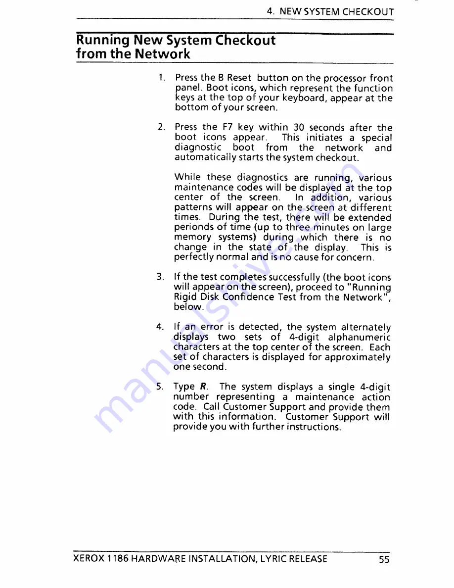 Xerox 1186 Hardware Installation Download Page 62