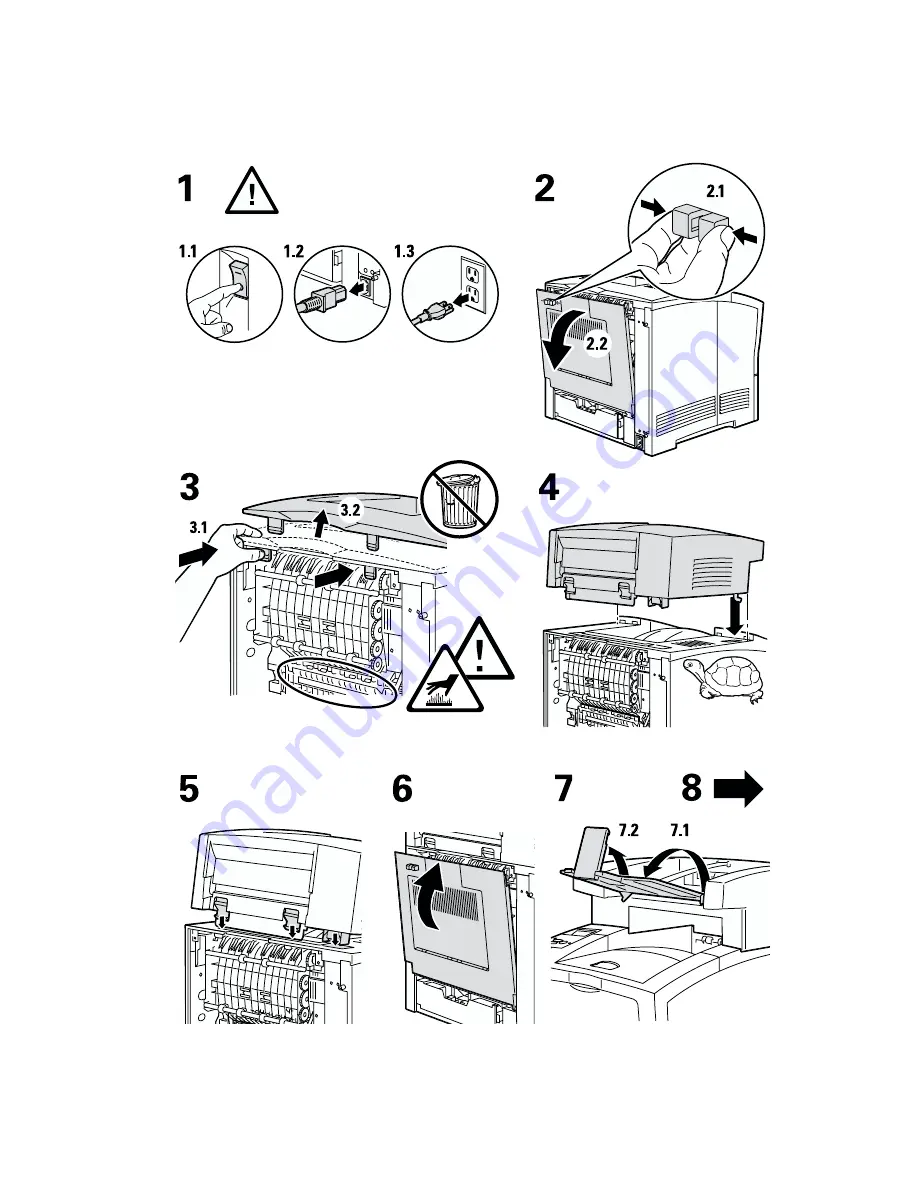 Xerox 4400N - Phaser B/W Laser Printer Скачать руководство пользователя страница 6