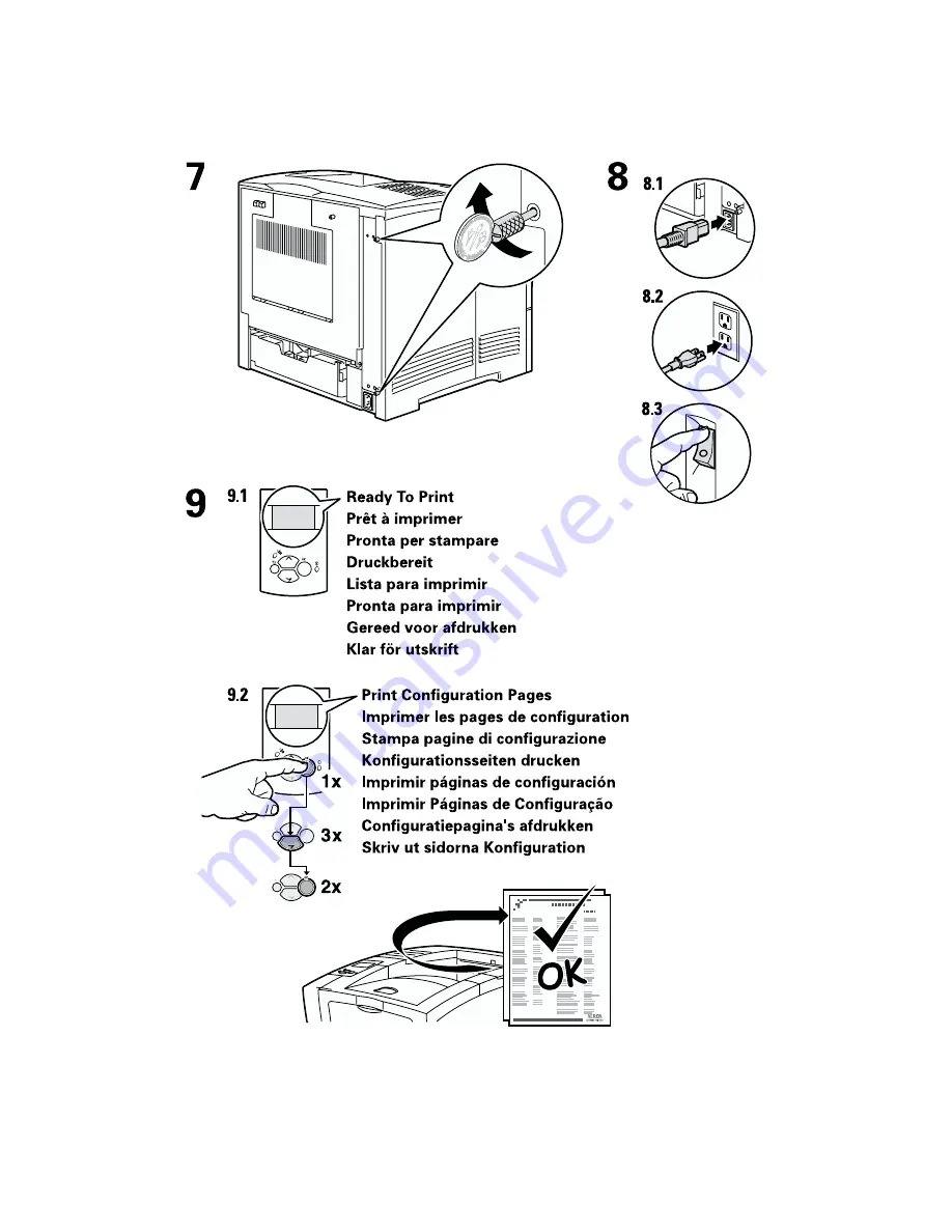 Xerox 4400N - Phaser B/W Laser Printer Скачать руководство пользователя страница 17