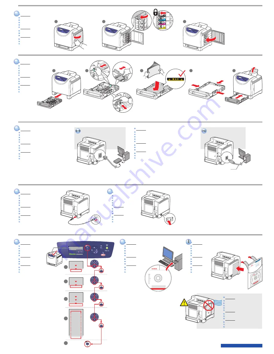 Xerox 6130N - Phaser Color Laser Printer Скачать руководство пользователя страница 2