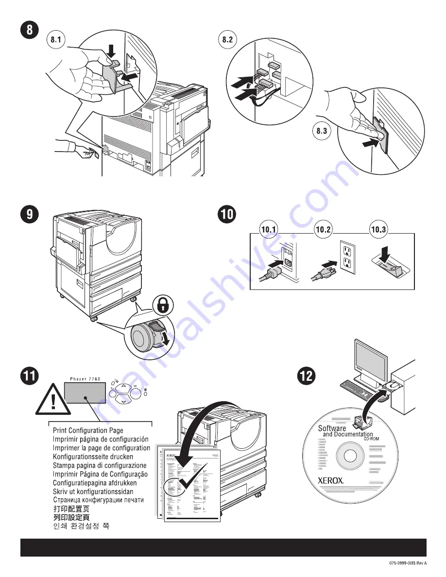 Xerox 7760DN - Phaser Color Laser Printer Скачать руководство пользователя страница 6