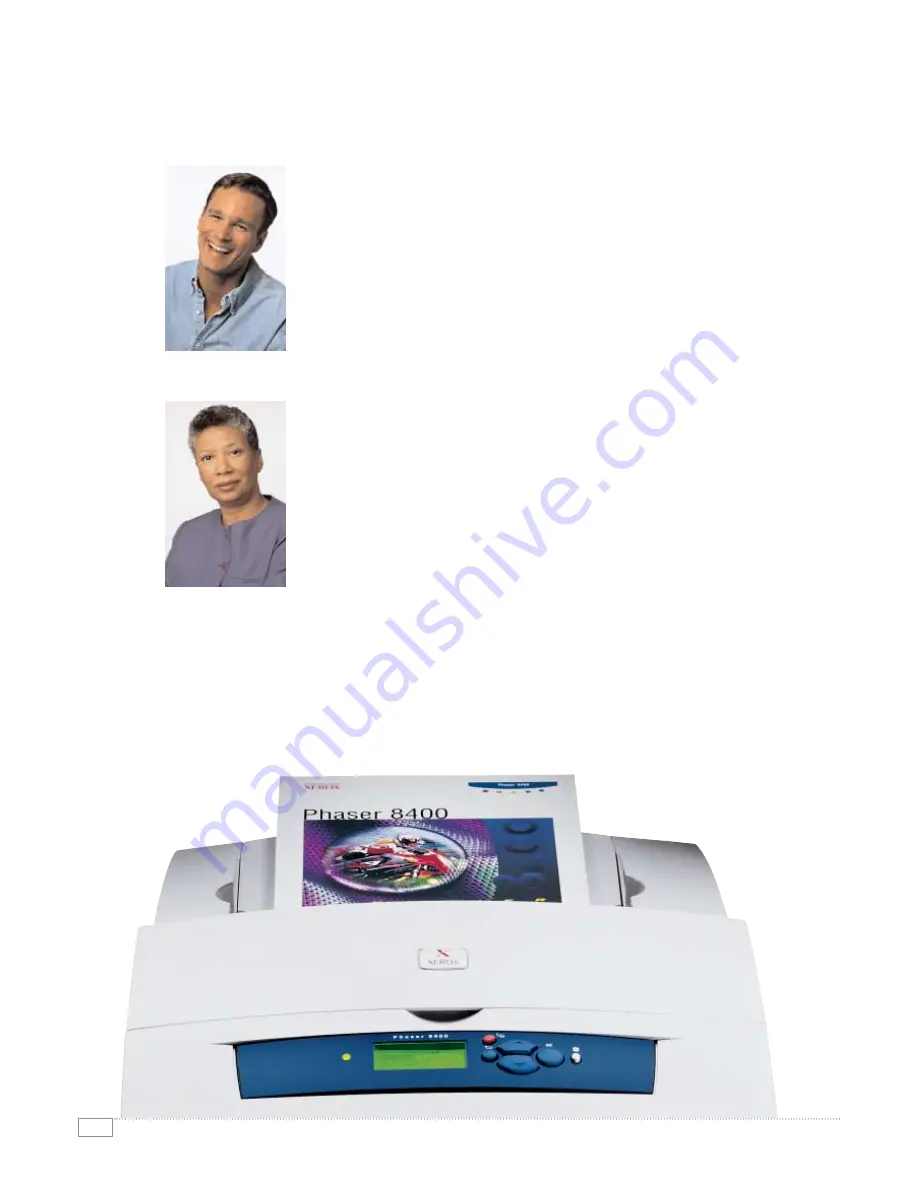 Xerox 8400B - Phaser Color Solid Ink Printer Review Manual Download Page 8