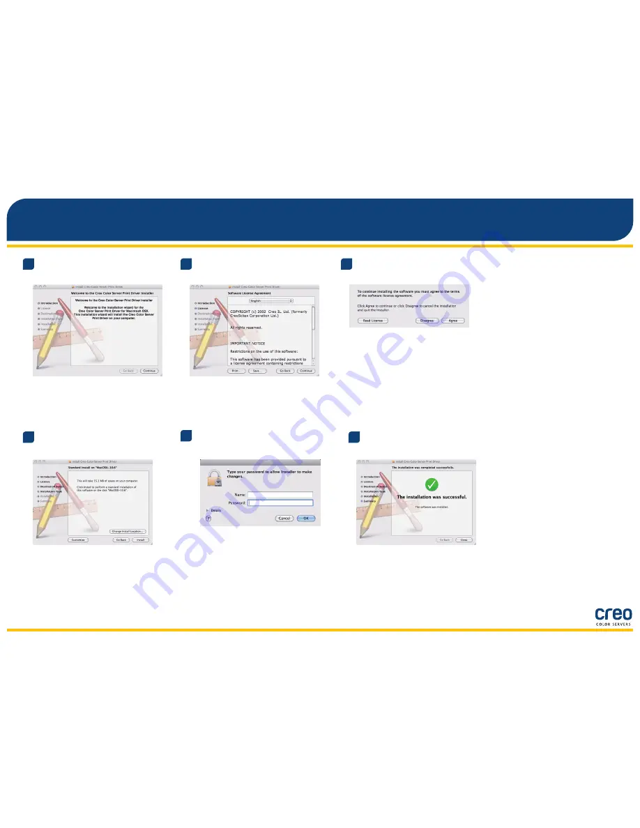 Xerox CX Visual Reference Manual Download Page 9