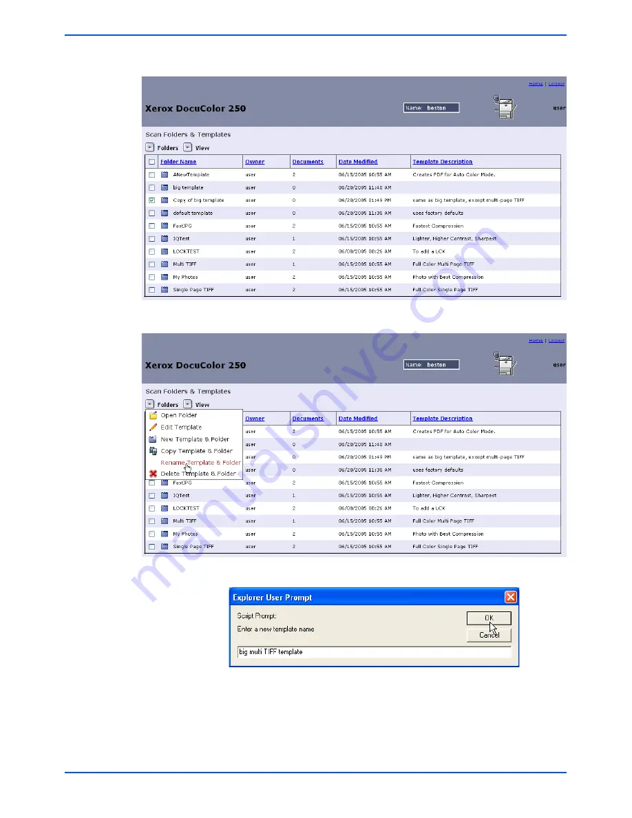 Xerox DocuColor 250 Скачать руководство пользователя страница 46