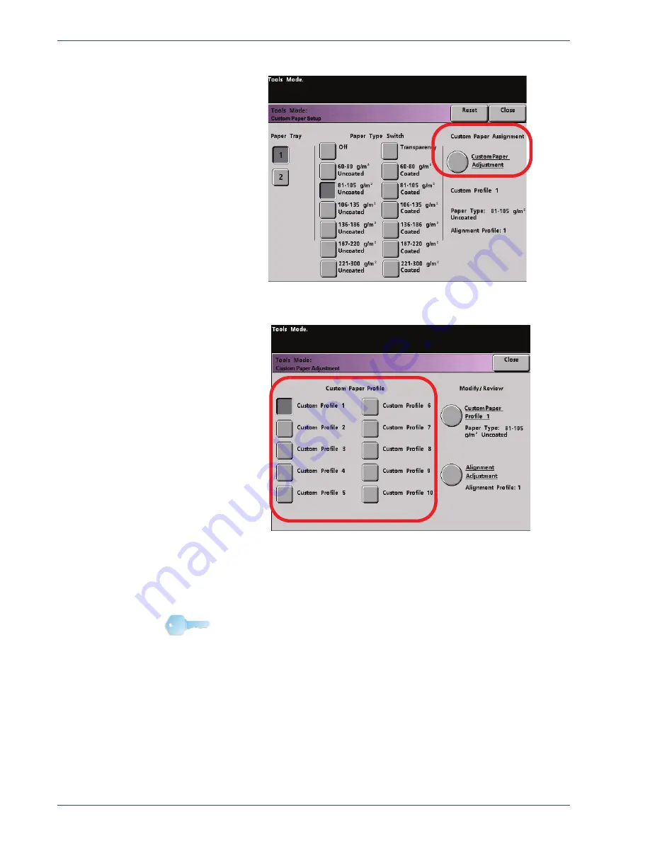 Xerox DocuColor 7000AP System Administration Manual Download Page 41