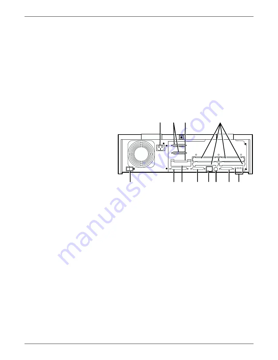 Xerox DocuPrint 92C Installation Planning Manual Download Page 19