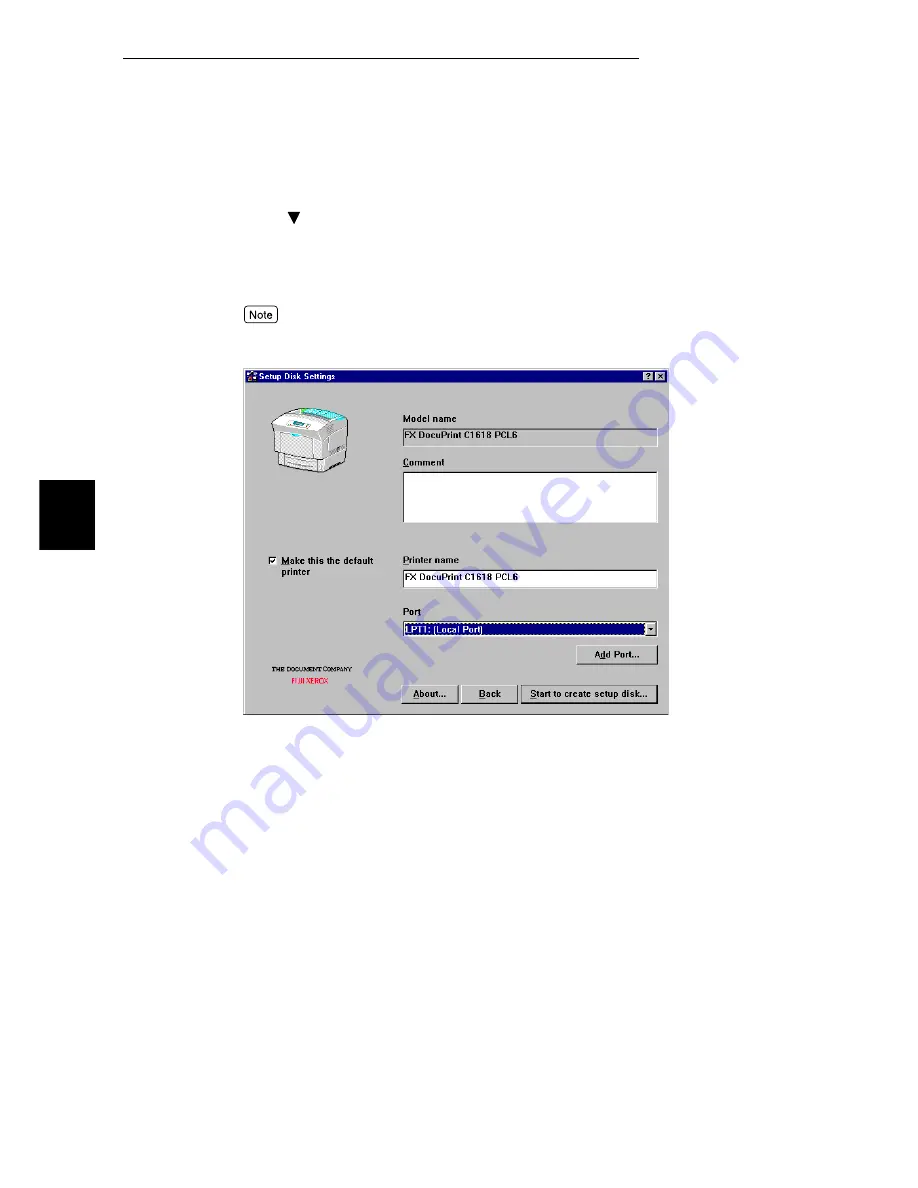 Xerox DocuPrint C1618 Скачать руководство пользователя страница 35