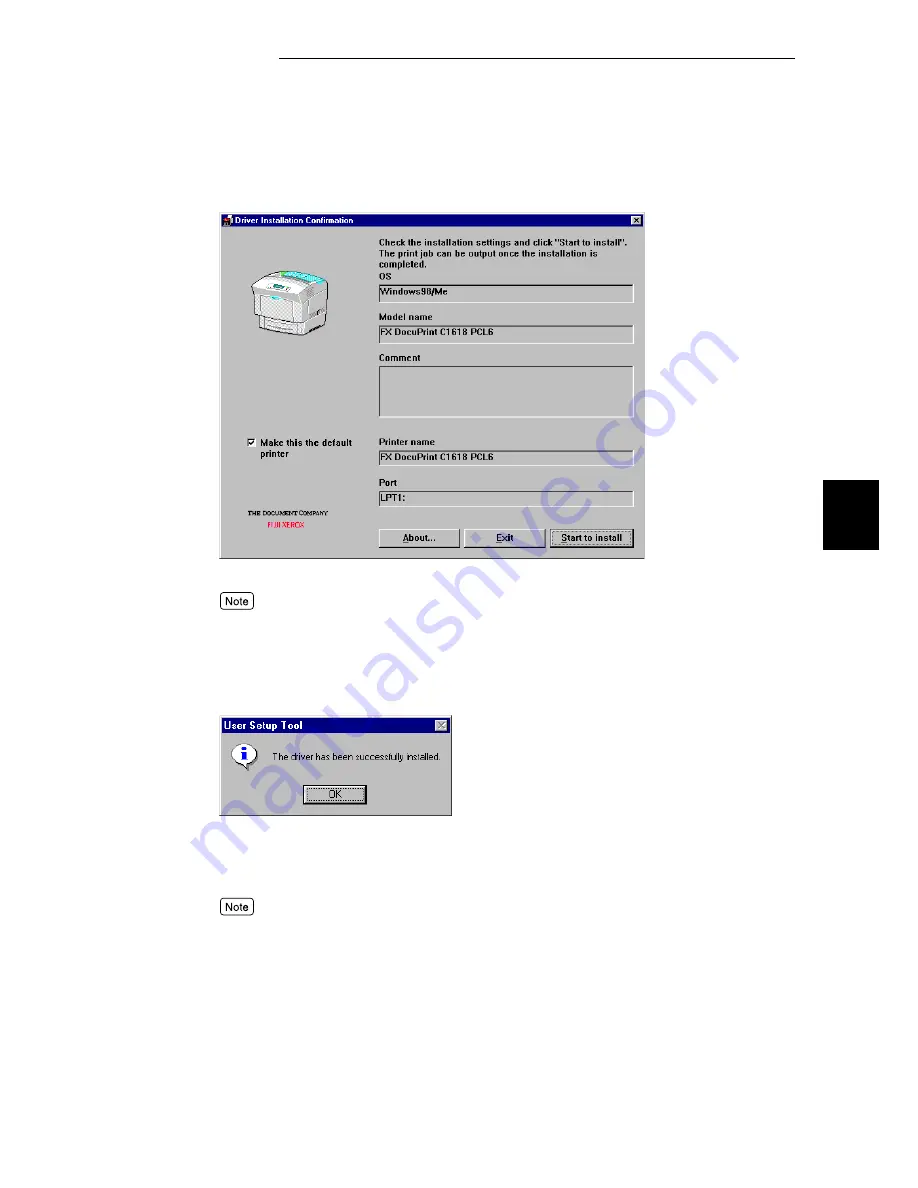 Xerox DocuPrint C1618 Operation Manual Download Page 38