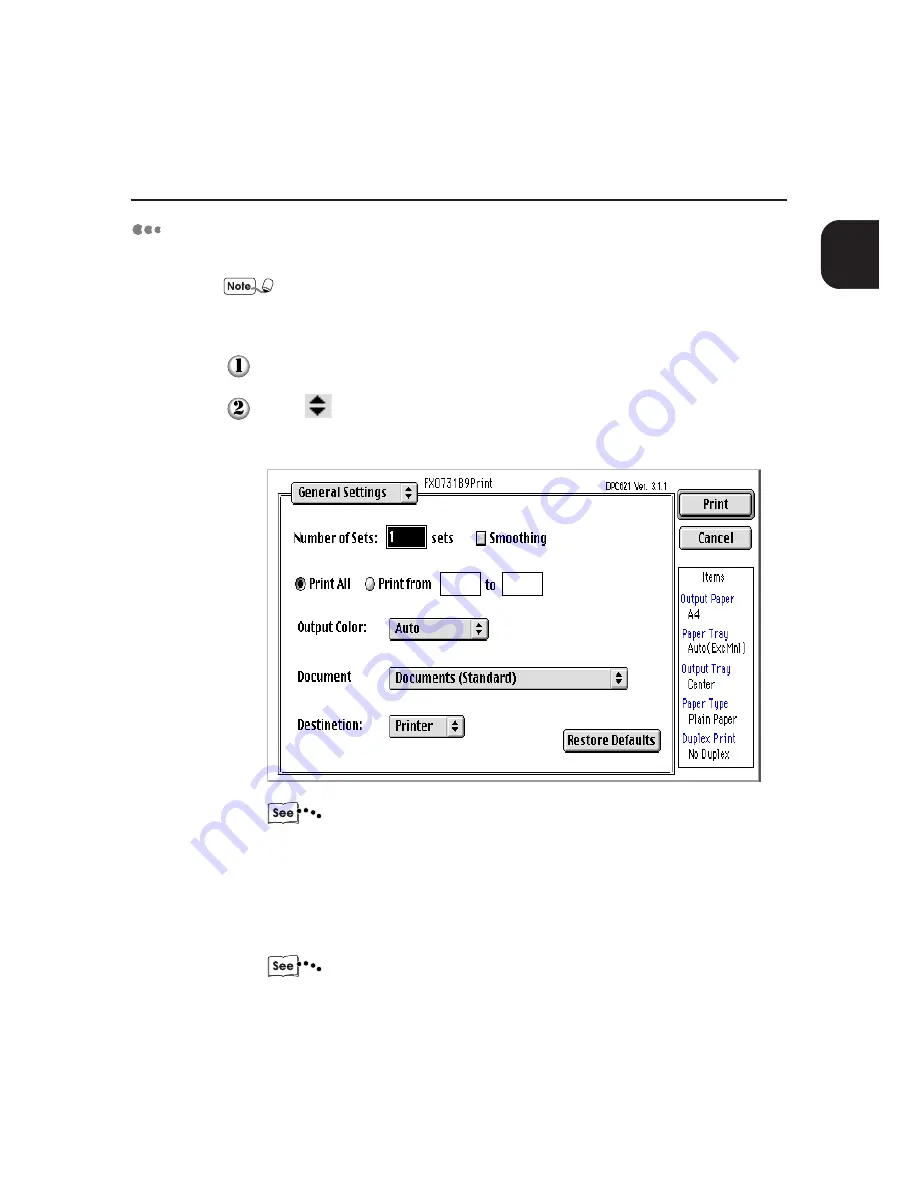 Xerox DocuPrint C621 User Manual Download Page 25