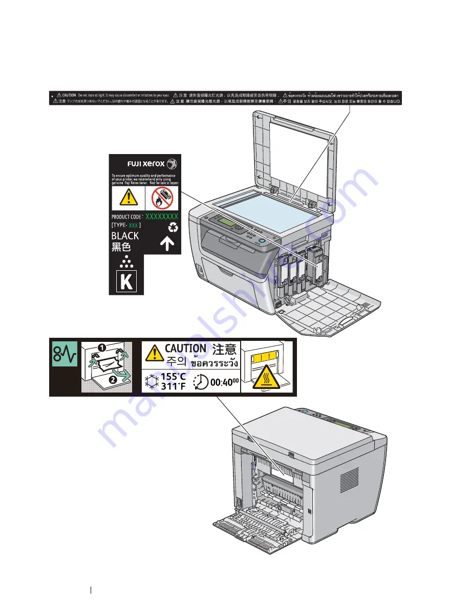 Xerox DocuPrint CM205 b User Manual Download Page 22