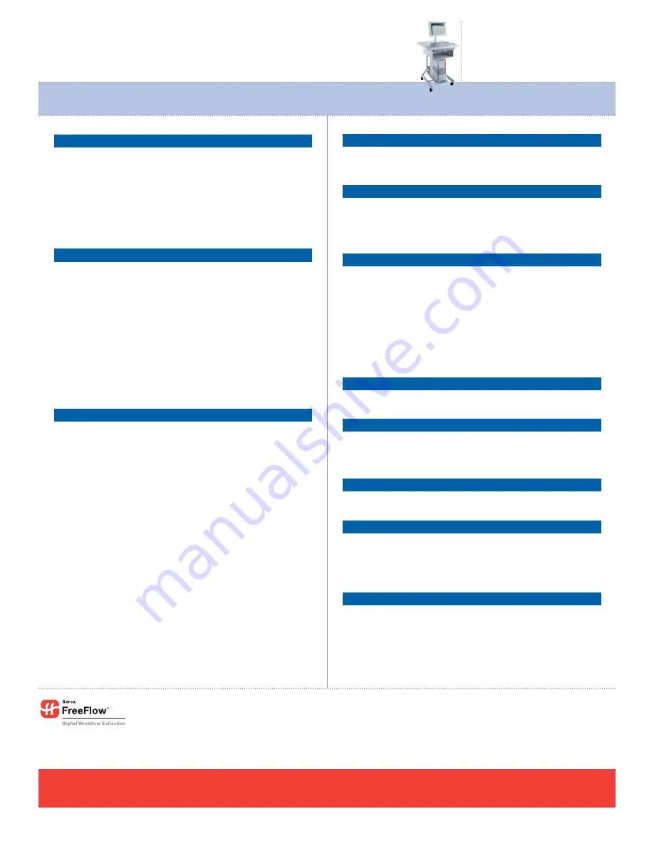 Xerox DSP6000 Specification Sheet Download Page 2