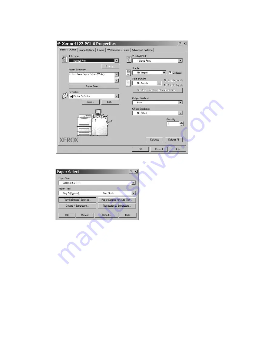 Xerox Legacy 4127 User Manual Download Page 53