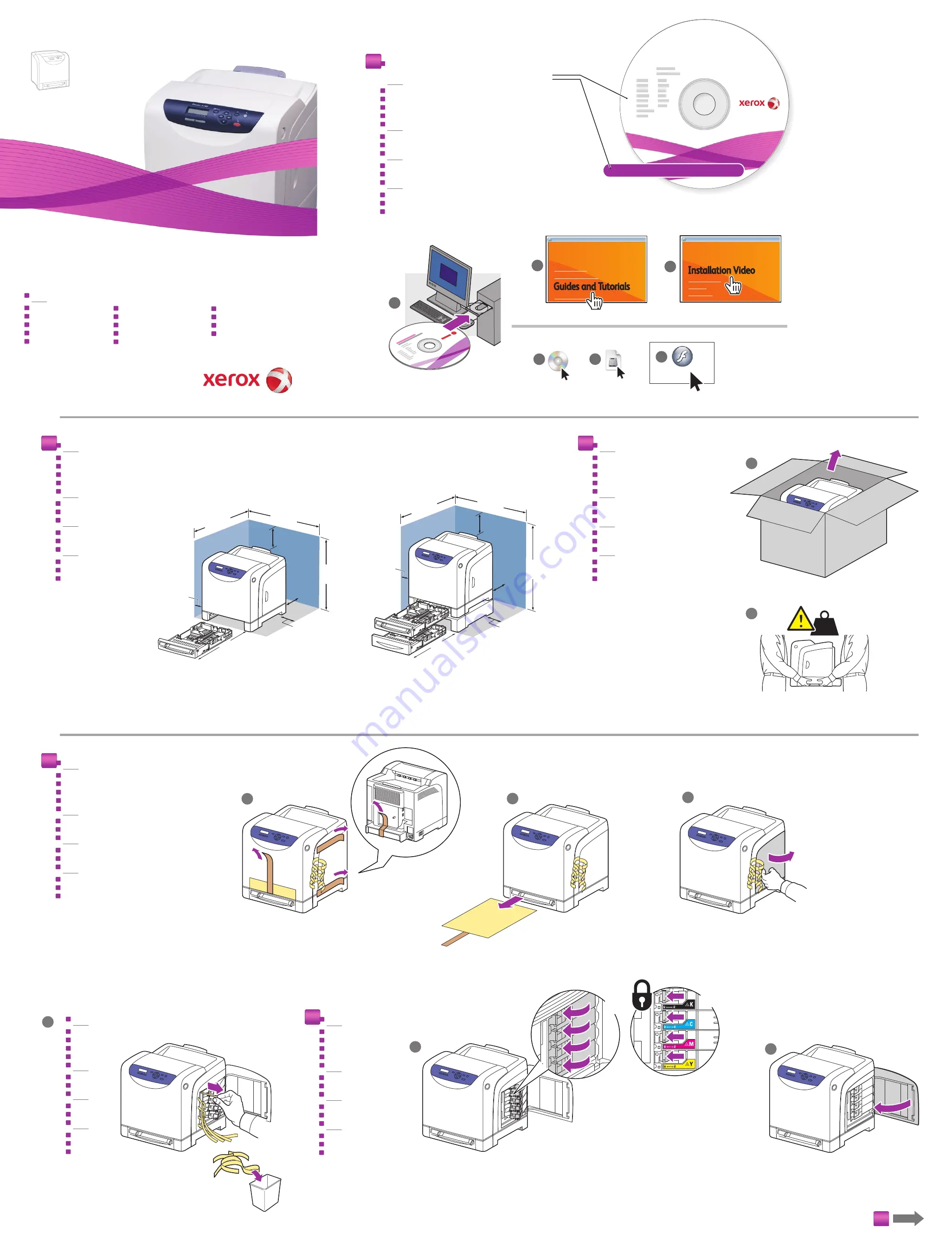 Xerox PHASER 6140 Скачать руководство пользователя страница 1