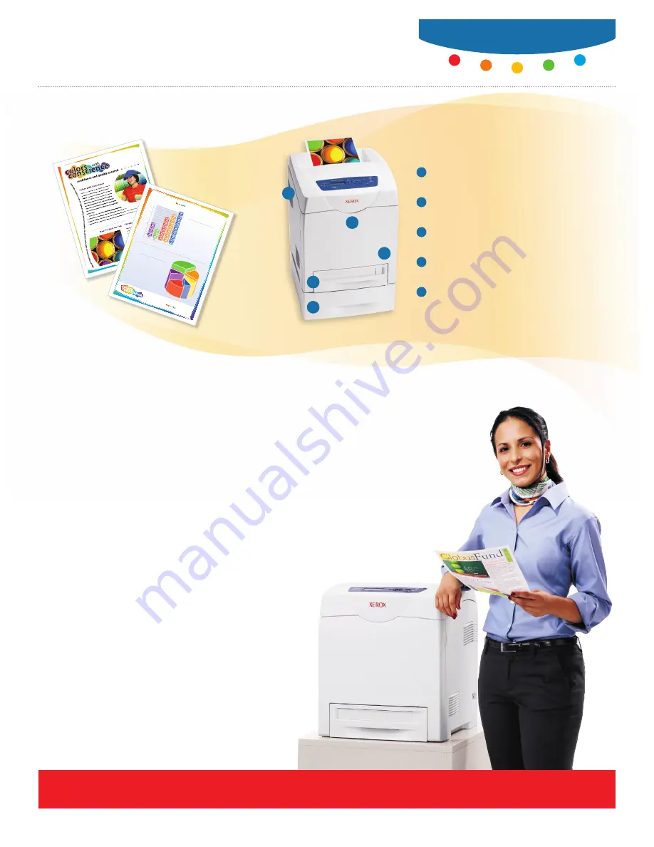 Xerox Phaser 6180 Specifications Download Page 3