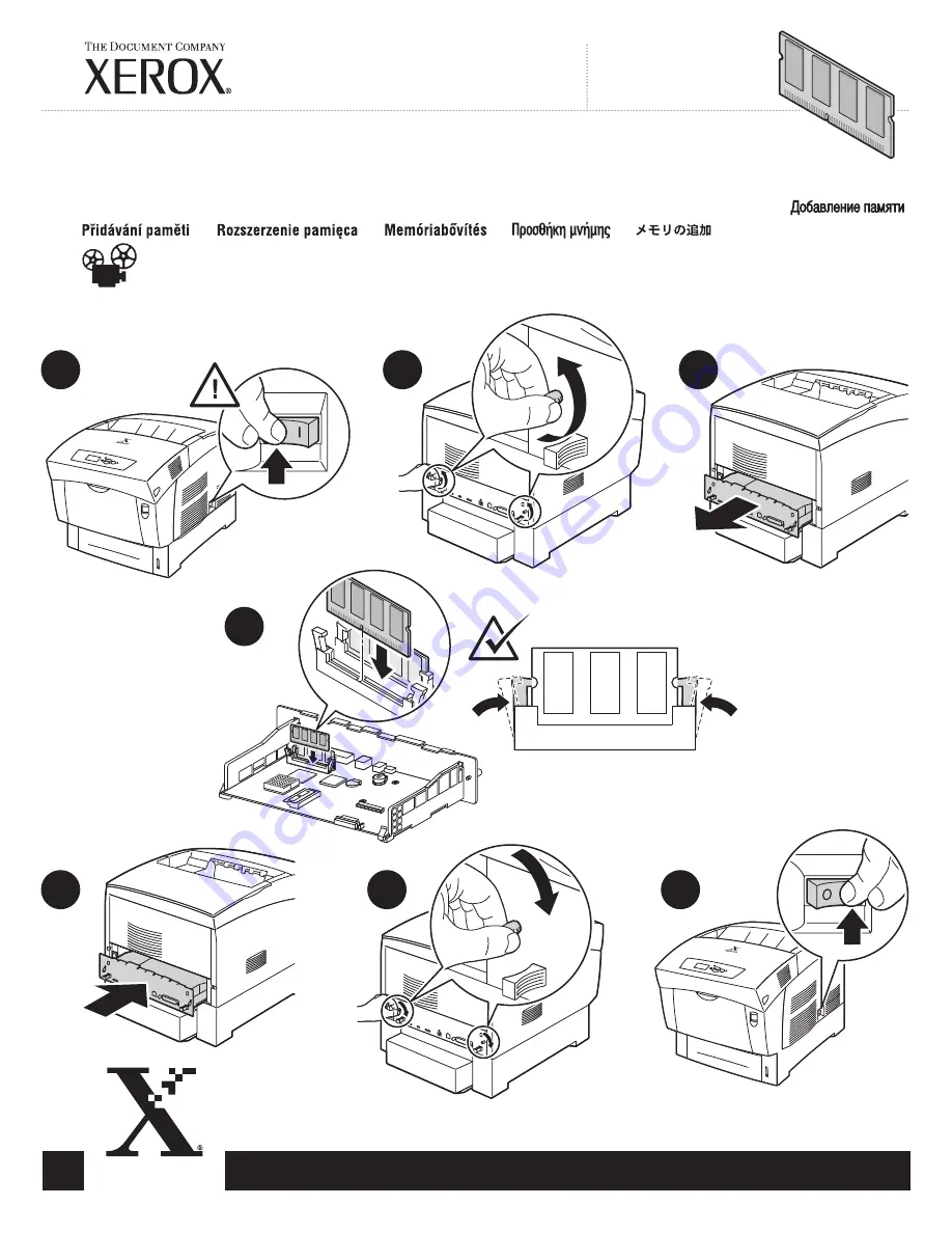 Xerox Phaser 6250DP User Manual Download Page 10