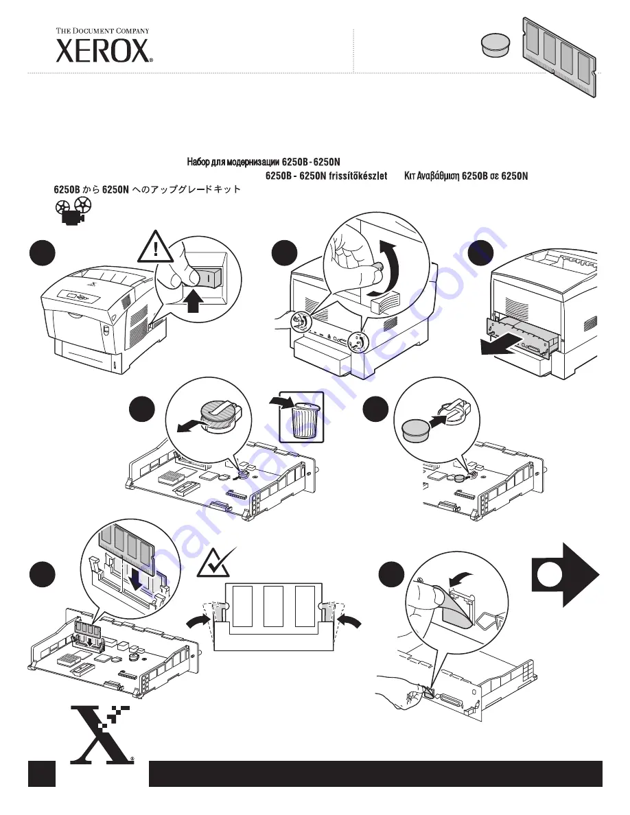 Xerox Phaser 6250DP User Manual Download Page 11