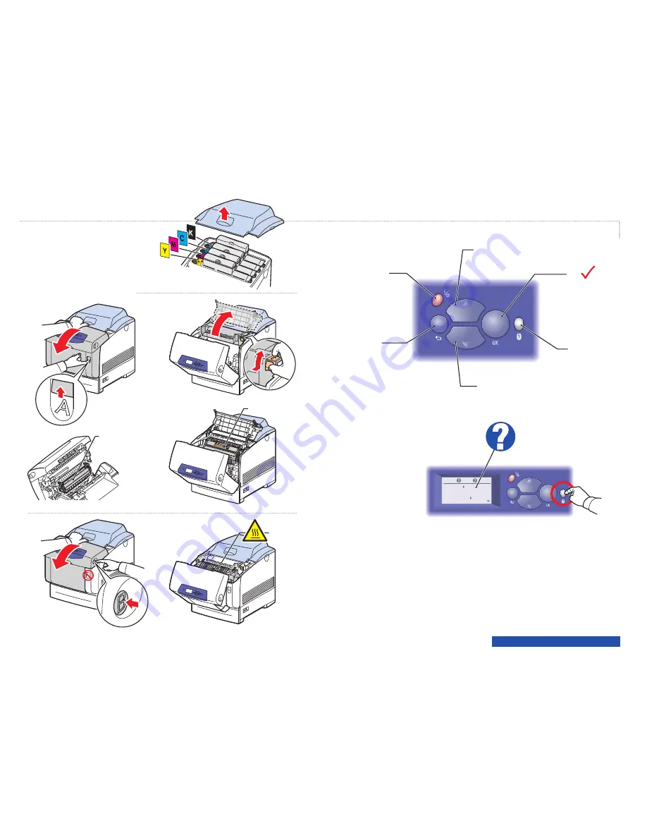 Xerox Phaser 6360 Quick Use Manual Download Page 2