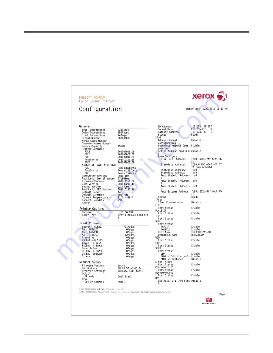 Xerox Phaser 6500 Скачать руководство пользователя страница 766